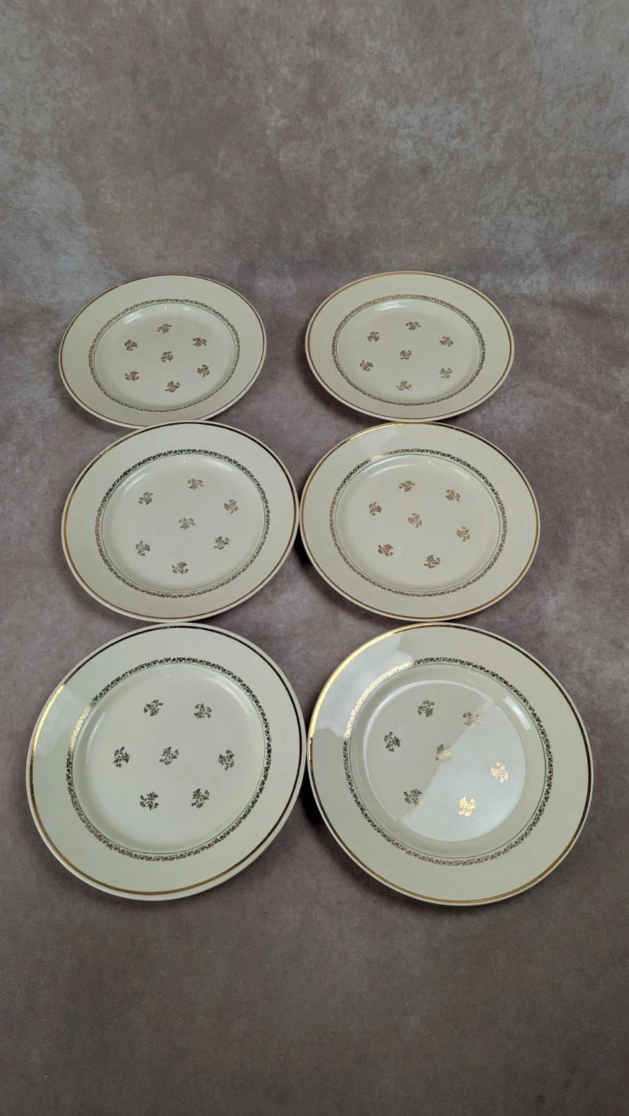 Lot de 6 assiettes plates Gien – photo 2